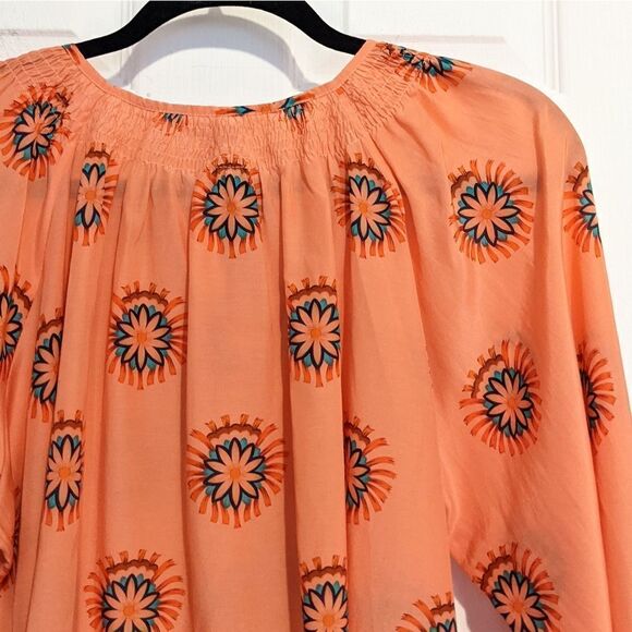 Tucker The Classic Blouse Morning Medallions in Silk Cotton - Picture 9 of 10